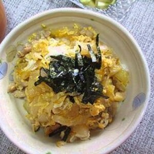 高校生の男子弁当～ささみの親子丼～